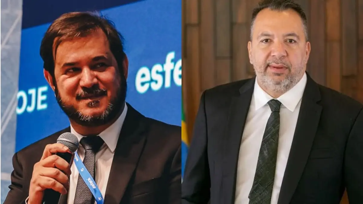 Montagem com Antônio Rueda e Márcio Canella