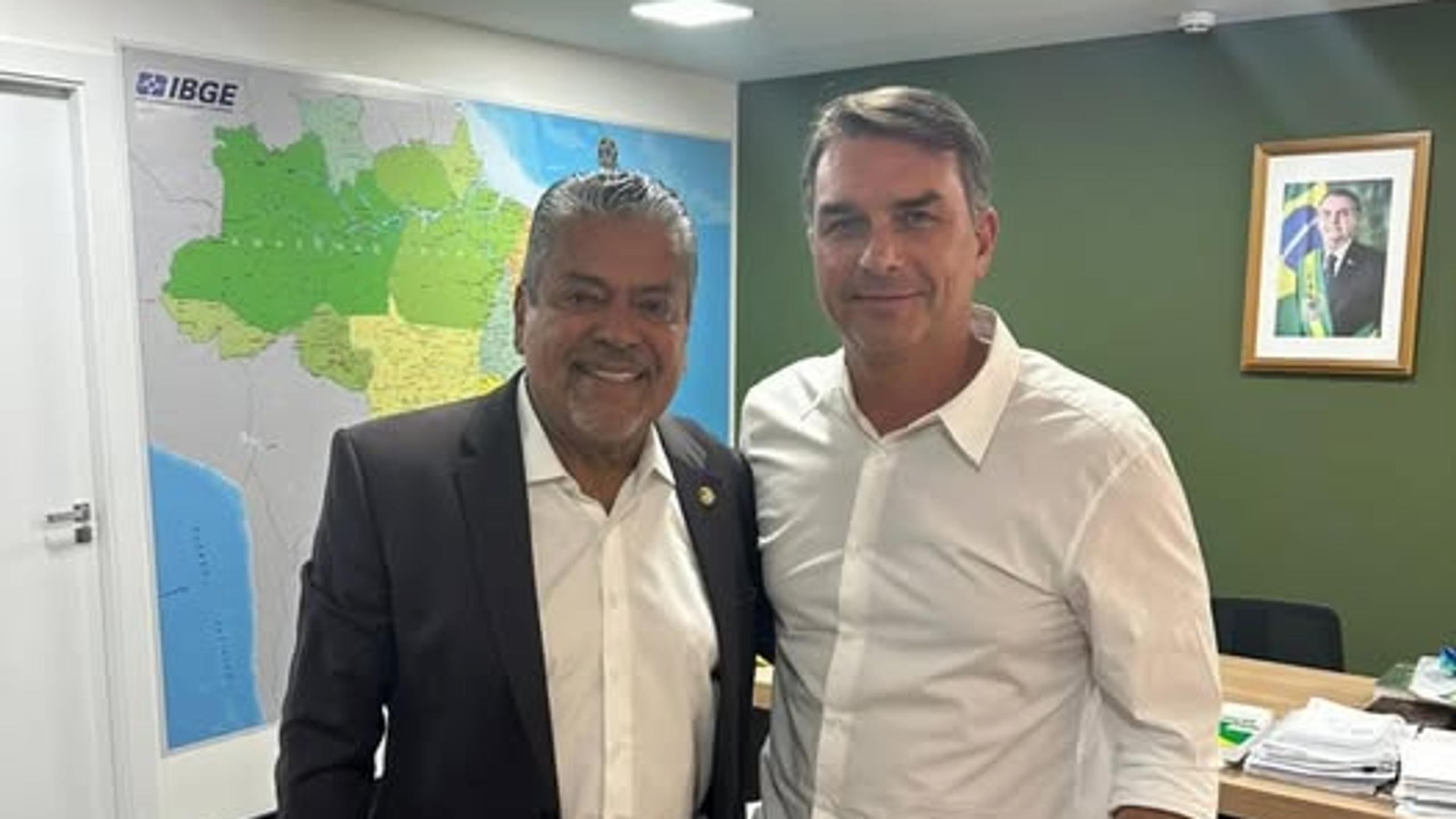 Hiran Gonçalves Flávio Bolsonaro