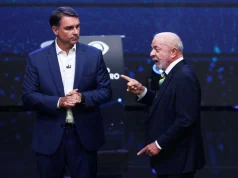 Lula Flávio Bolsonaro