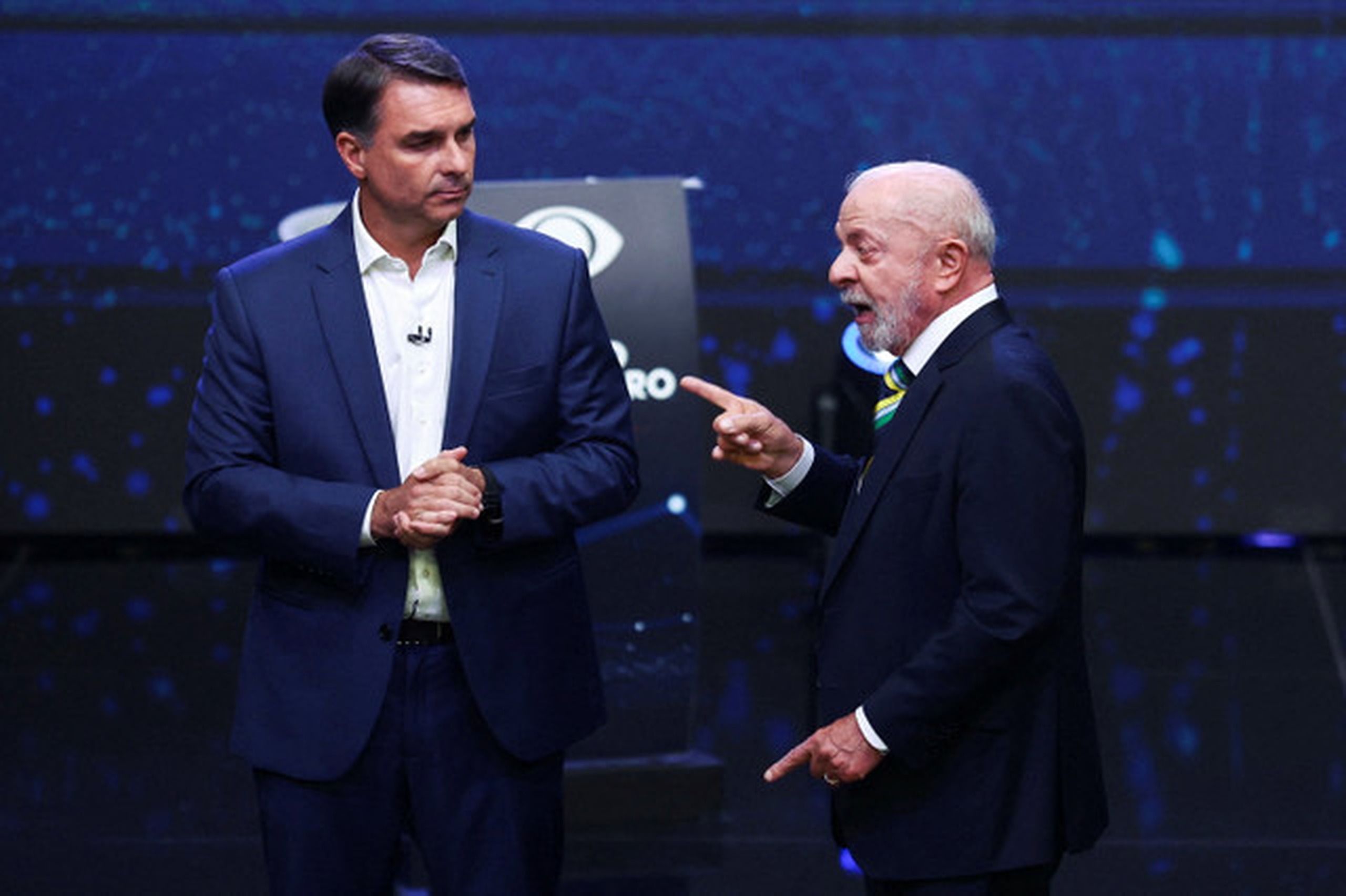 Lula Flávio Bolsonaro