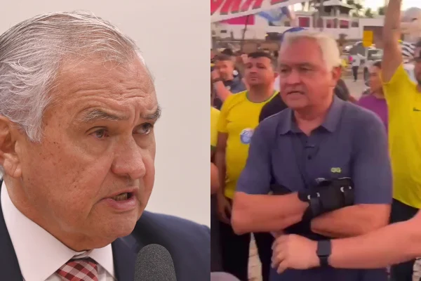 Estudante é agredido em ato pró-Flávio com deputado bolsonarista na UFRN