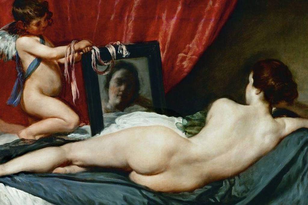 Pintura Vênus ao Espelho, de Diego Velázquez