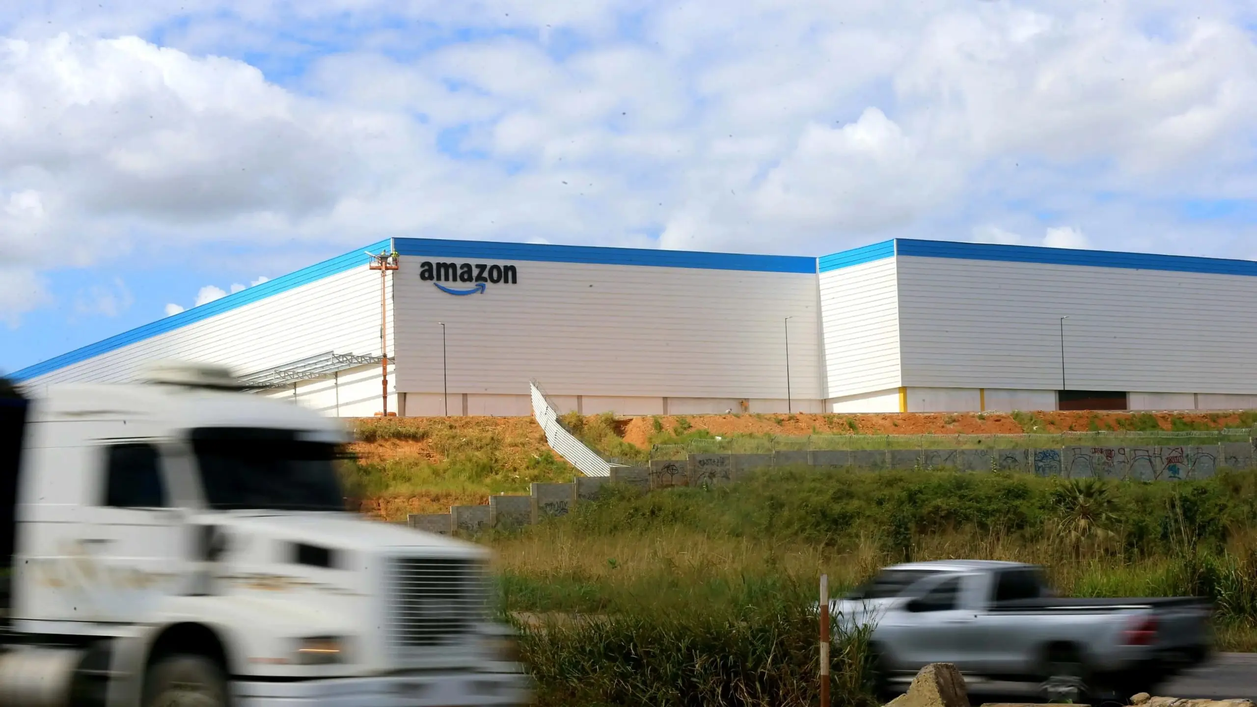 Centro de distribuição da Amazon em Itaitinga, no Ceará