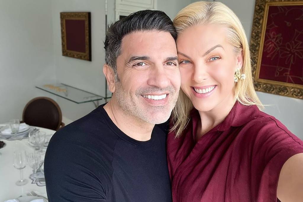 Ana Hickmann e Edu Guedes juntos