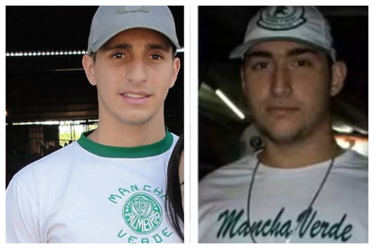 André Lezo e Guilherme Moreira, torcedores do Palmeiras mortos em 2012