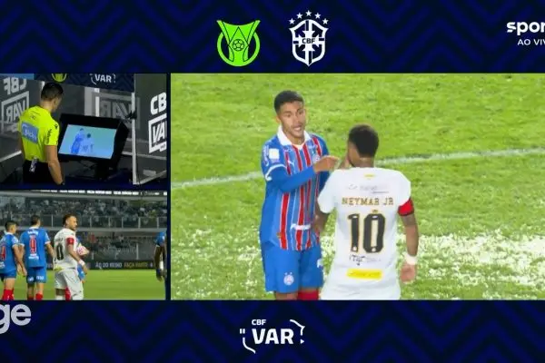 Bolsonarista Neymar é expulso após aplicação da Lei Vini Jr. no Brasileirão