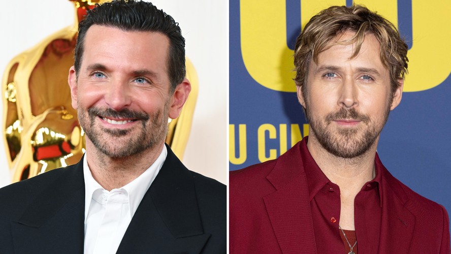Bradley Cooper e Ryan Gosling em evento
