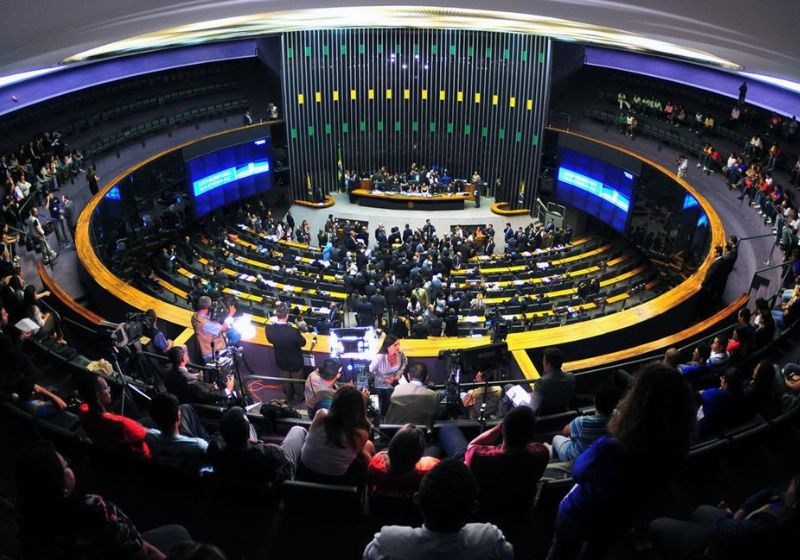 Prédio da Câmara dos Deputados em Brasília