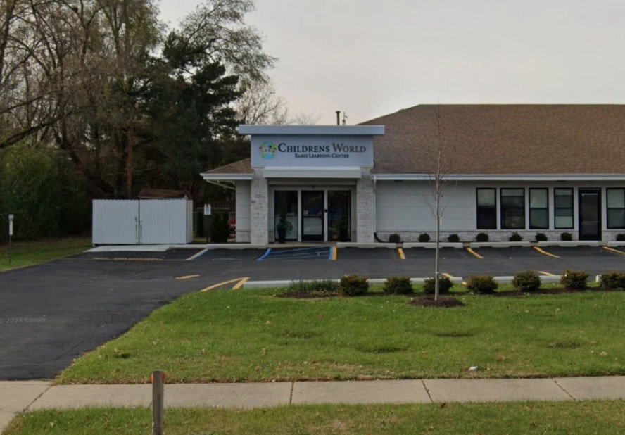 Fachada do Childrens World Early Learning Center em Canton, Michigan