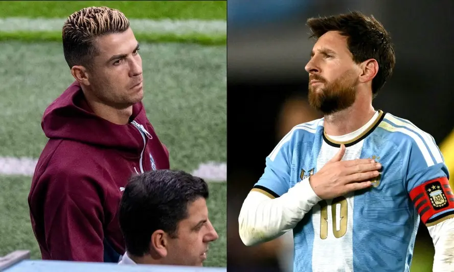 Cristiano Ronaldo e Lionel Messi