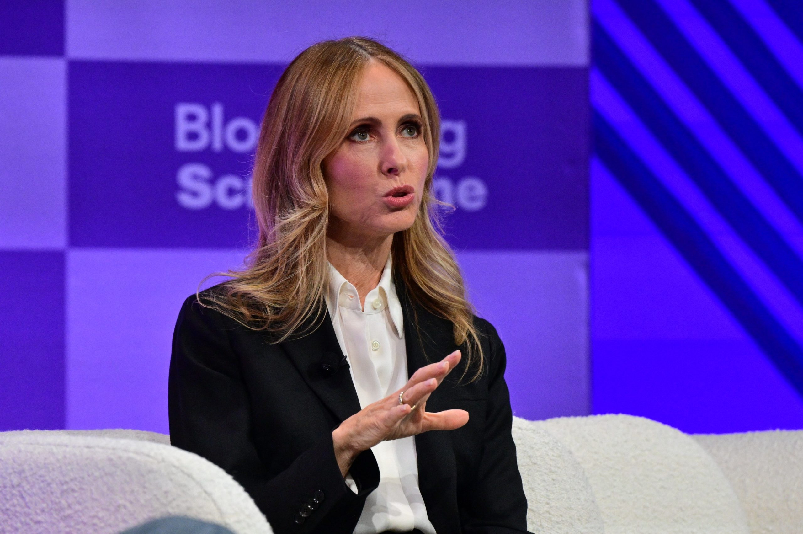 Dana Walden durante evento da indústria do entretenimento