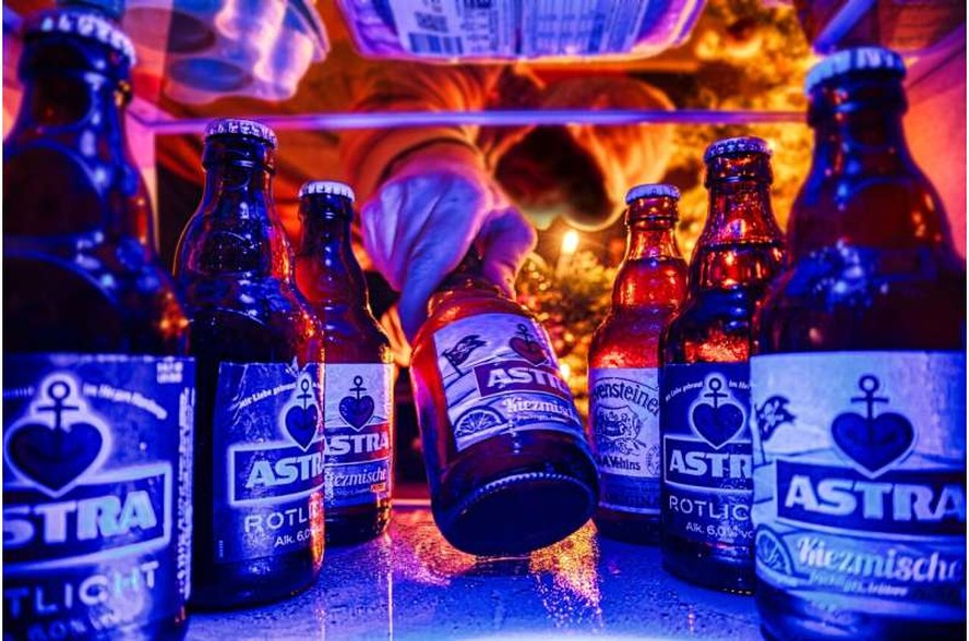Copo com bebida alcoólica