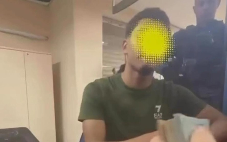 Policiais militares durante ocorrência na Rocinha