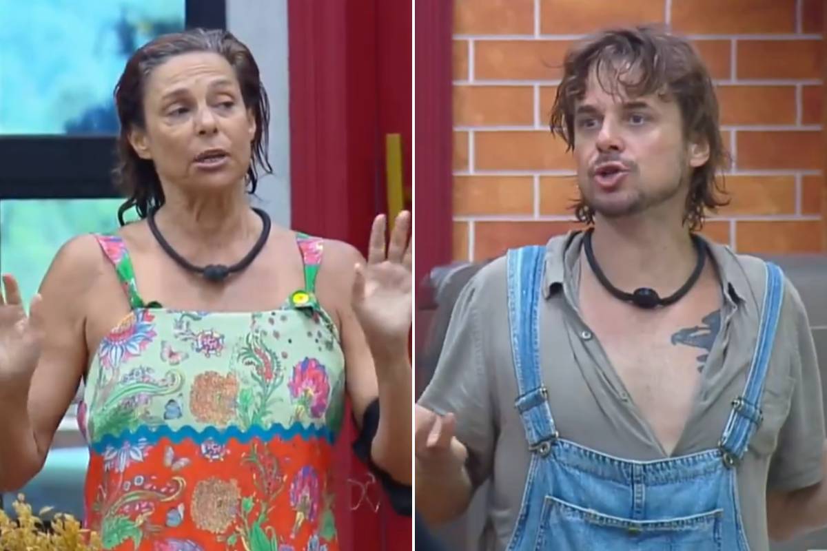 Giovanna Gold e Daniel Erthal em A Fazenda 18