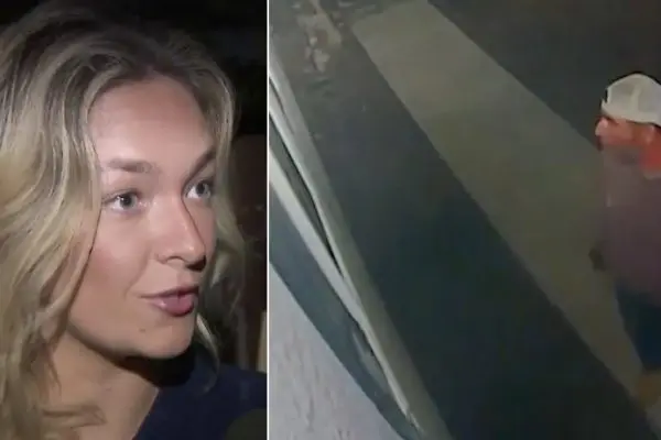 Câmera flagra homem pulando cerca para espionar universitária