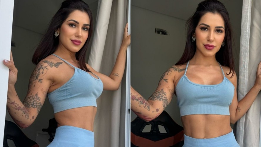 Influenciadora fitness Jennifer Fabri