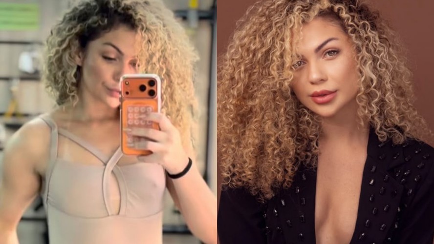 Daniella Motta usa macacão em tom de pele