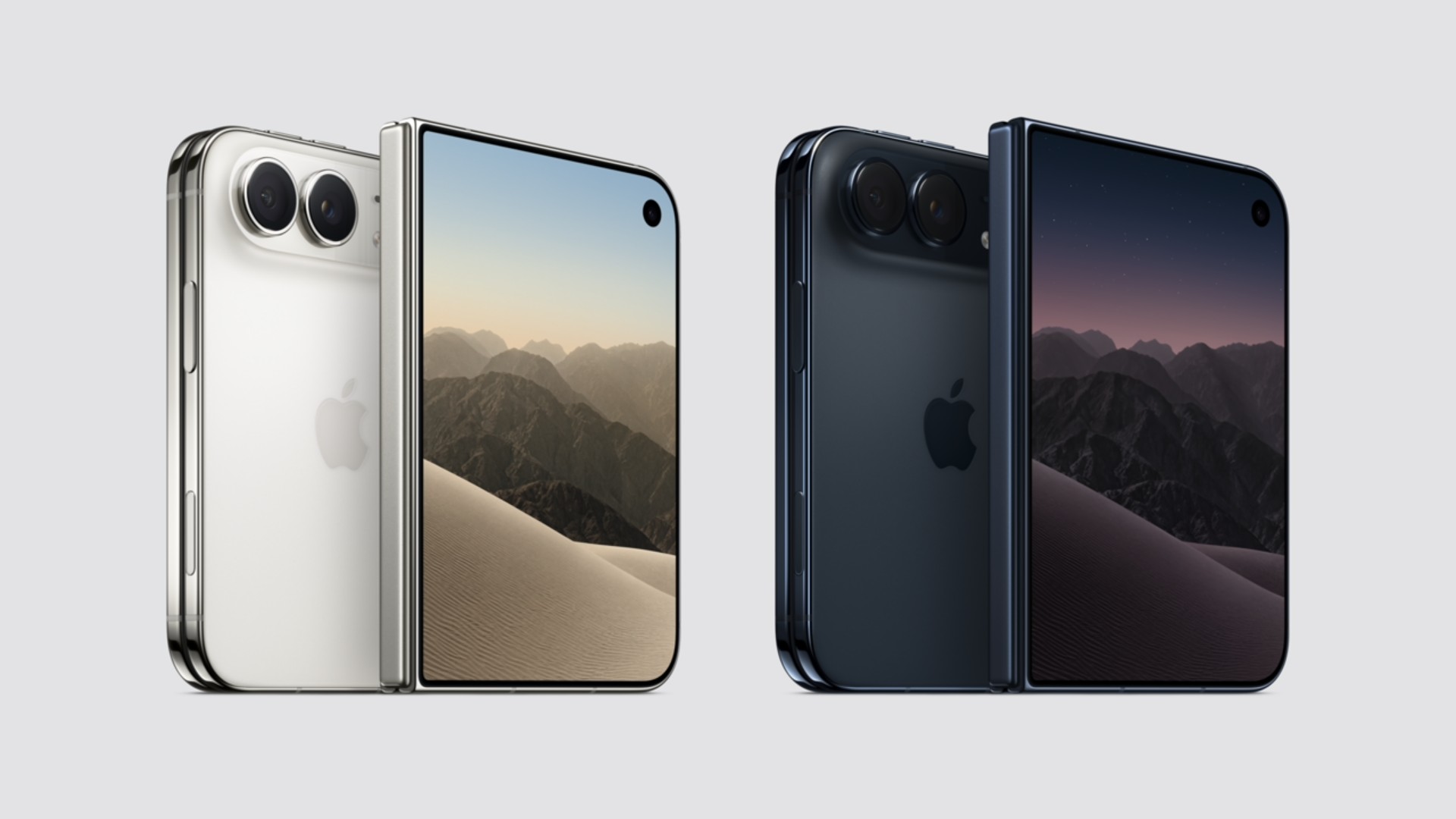 iPhone Duo dobrável aberto com tela interna