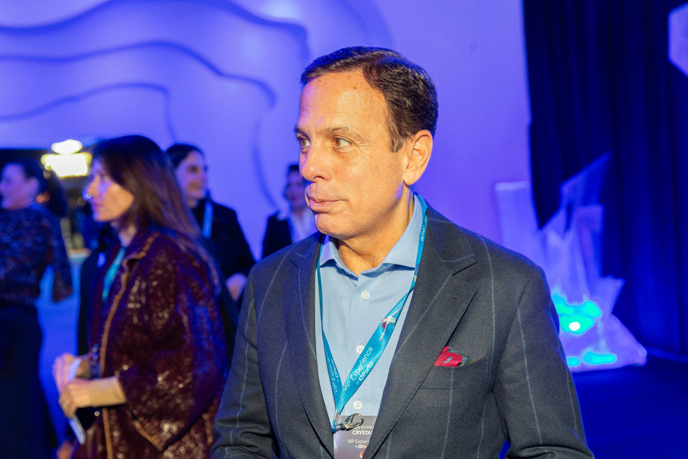 João Doria em evento do Cirque du Soleil no Parque Villa-Lobos