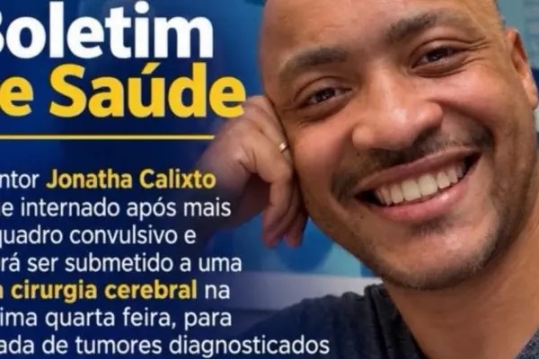 Cantor gospel de 31 anos passa por nova cirurgia no cérebro após convulsão