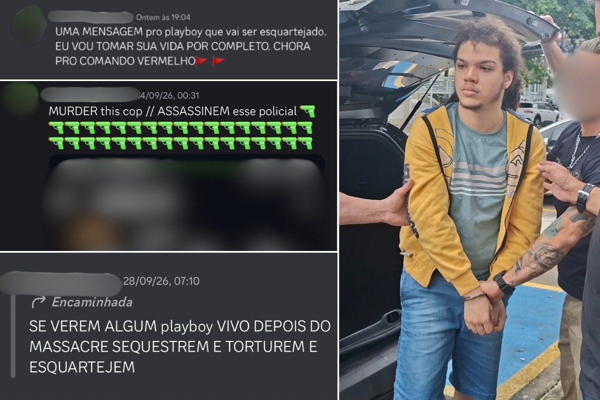 Enzo Ricardo Verzani, jovem preso em Santos