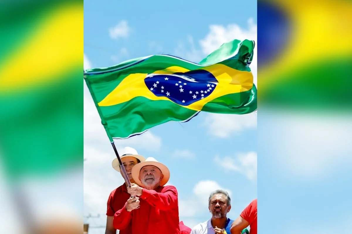 Lula durante ato político em Natal