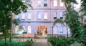 Prédio do campus da Universidade Presbiteriana Mackenzie em São Paulo