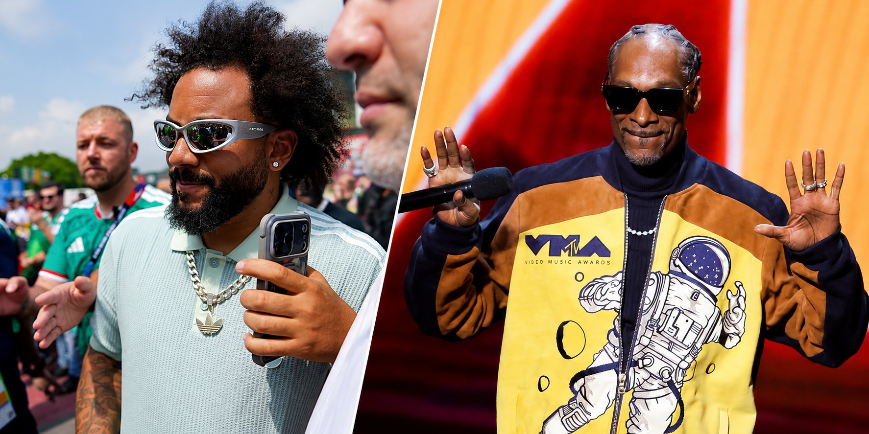 Marcelo e Snoop Dogg