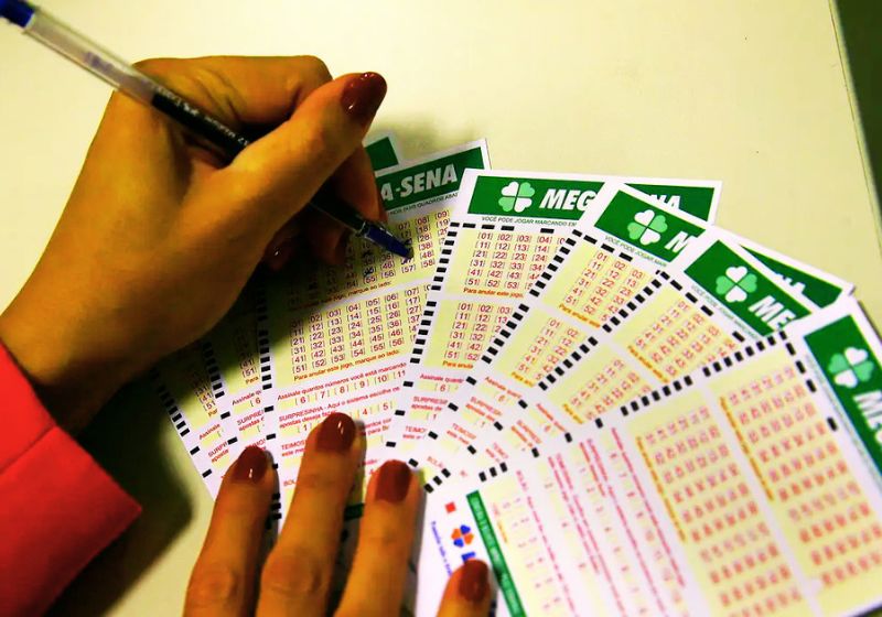 Volante de apostas da Mega-Sena