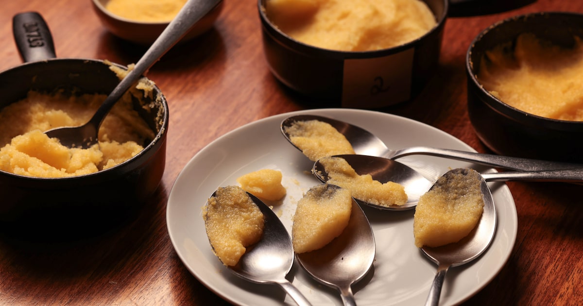 Embalagem de polenta instantânea Colavita
