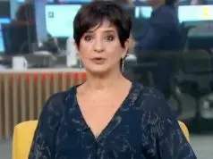 Mônica Waldvogel durante participação na GloboNews
