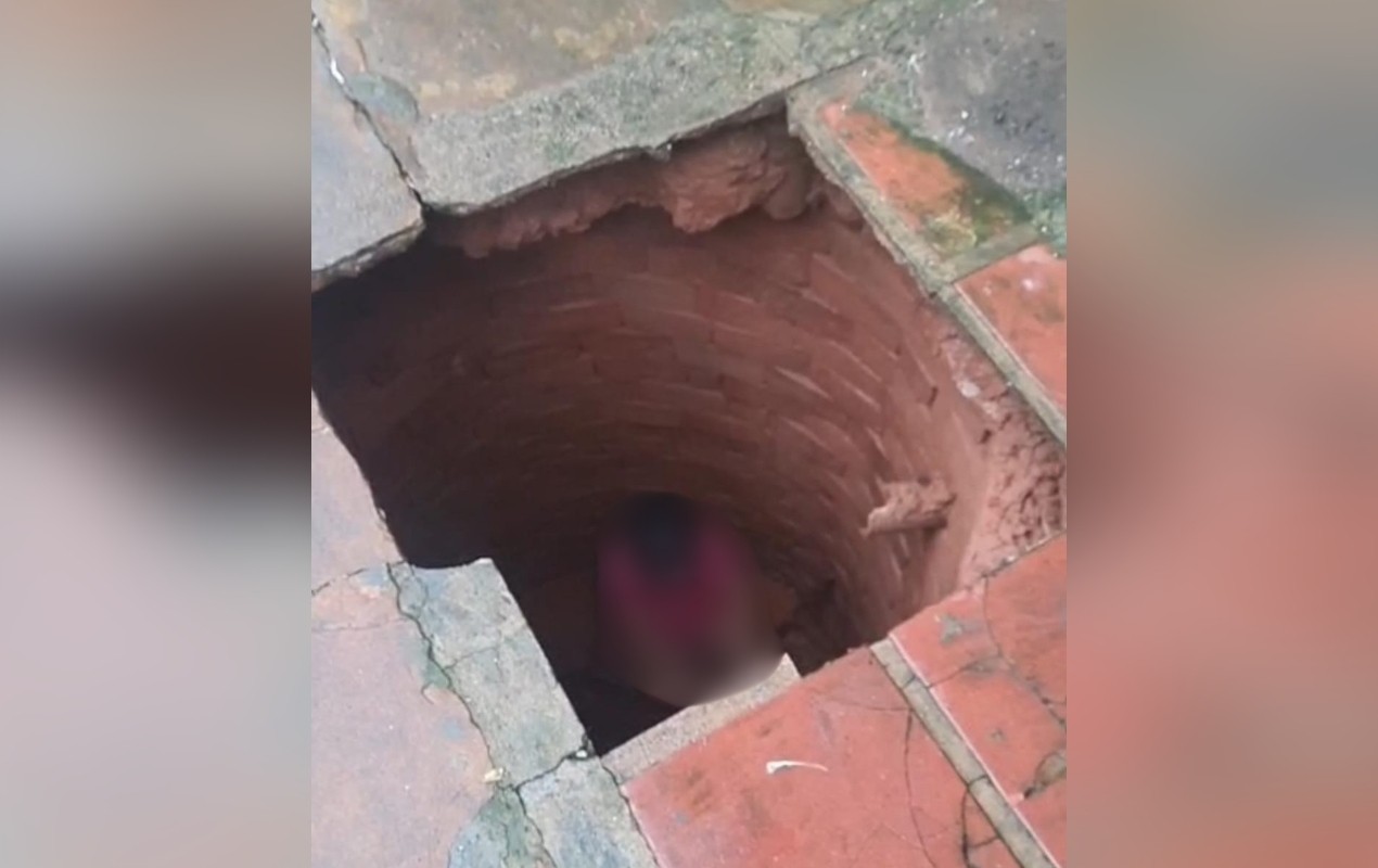 Mulher é resgatada de poço em Cerqueira César