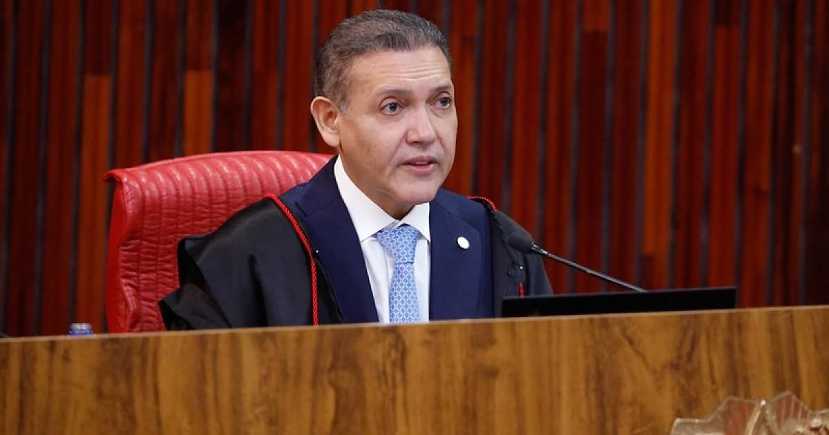 Kassio Nunes Marques em sessão do Tribunal Superior Eleitoral