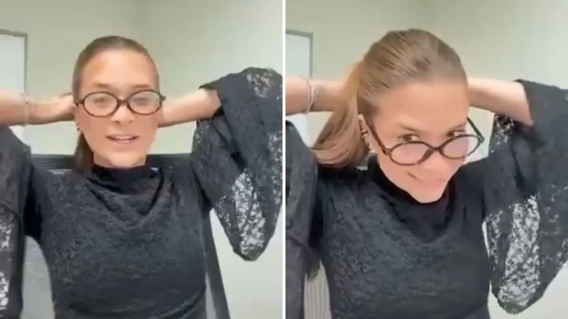Julia Gobbo Amorim em vídeo publicado nas redes sociais