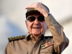 Raúl Castro em Havana em maio de 2025