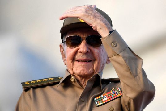 Raúl Castro em Havana em maio de 2025