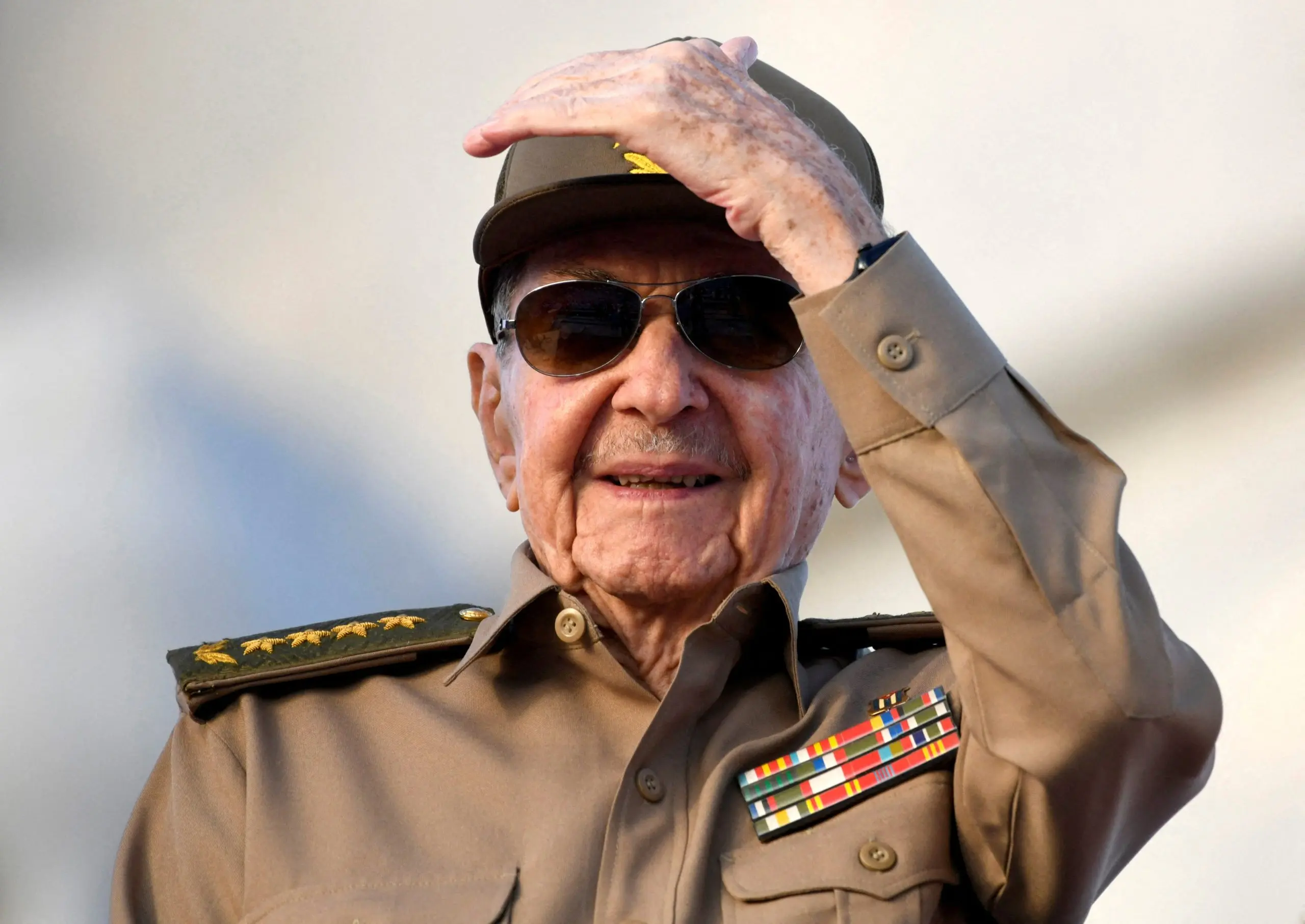 Raúl Castro em Havana em maio de 2025