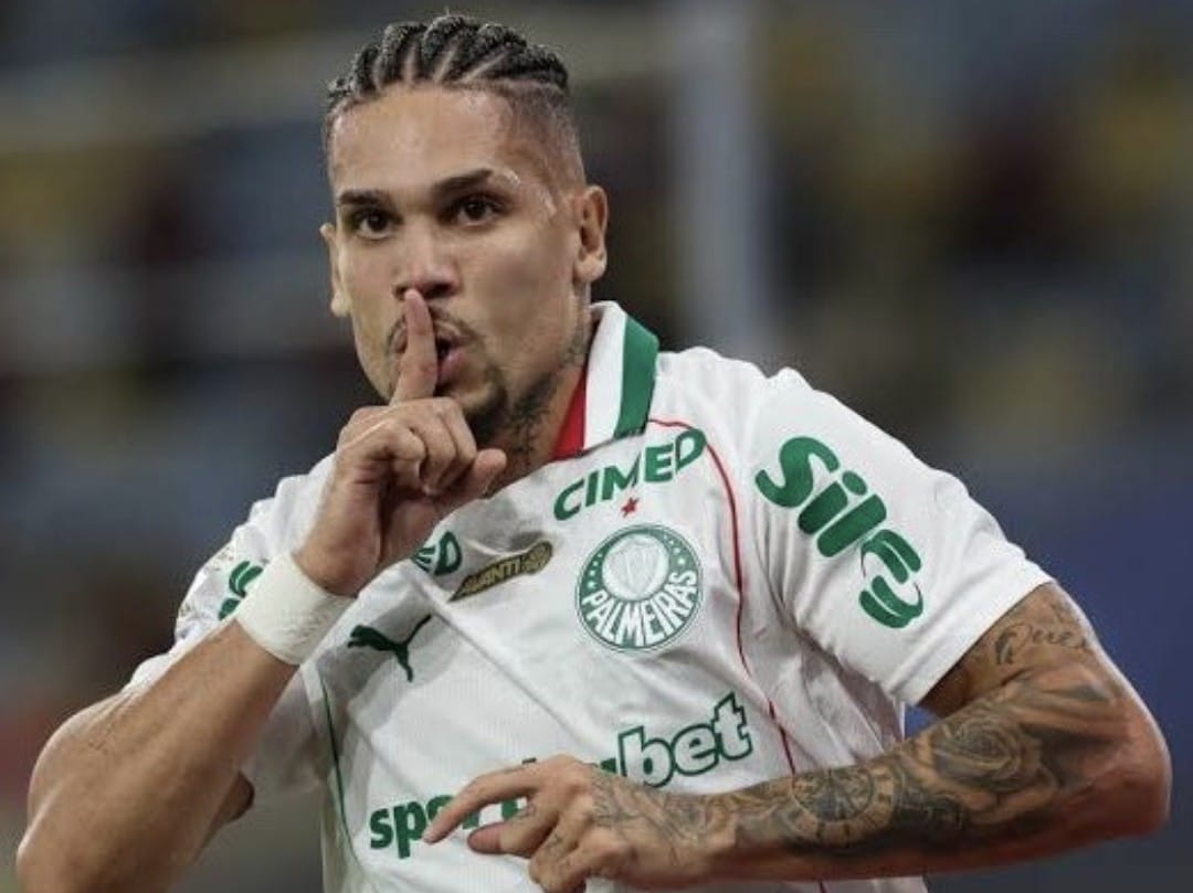 Paulinho, atacante do Palmeiras