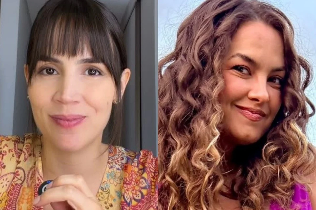 Lua Blanco e Pérola Faria juntas