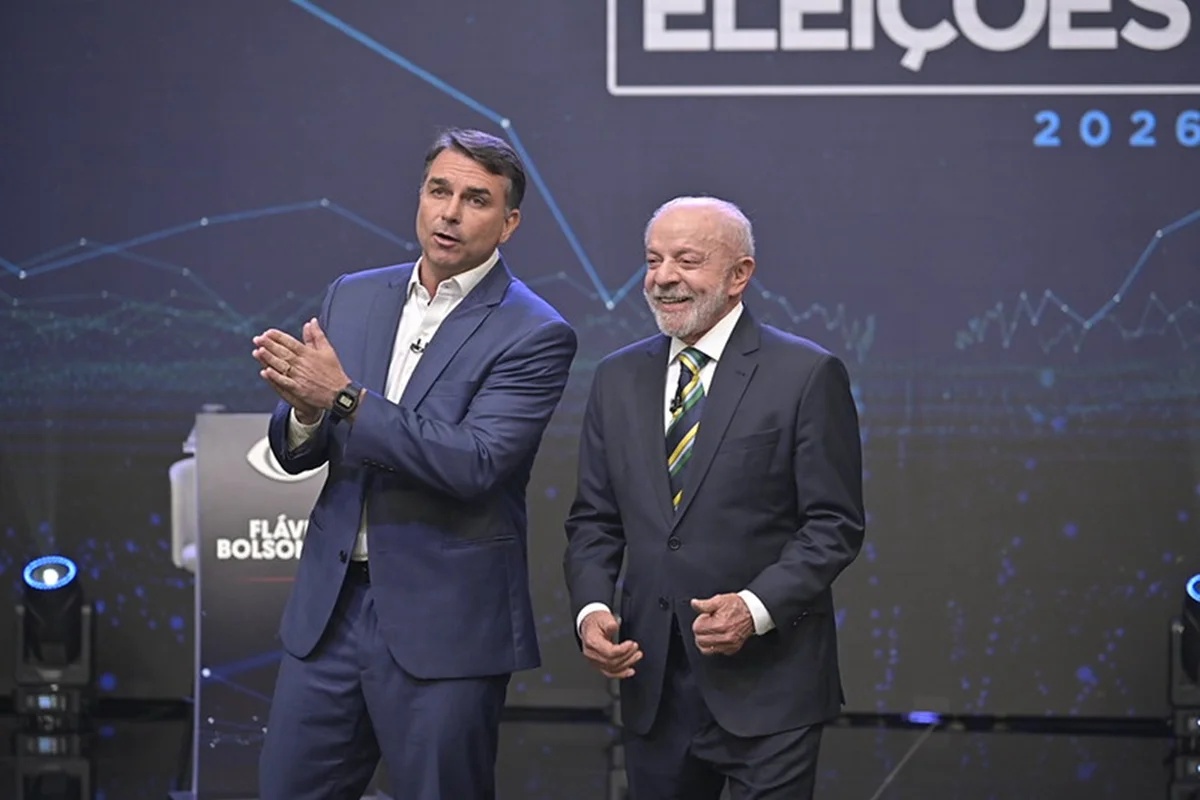 Presidente Lula durante debate da Band