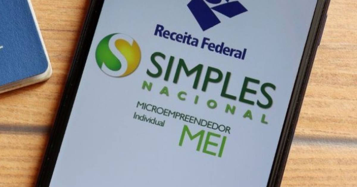 Tela do aplicativo MEI em celular