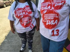 Camisetas de apoio a Lula