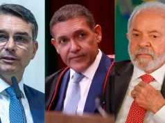 Kassio Nunes, Lula e Flávio Bolsonaro