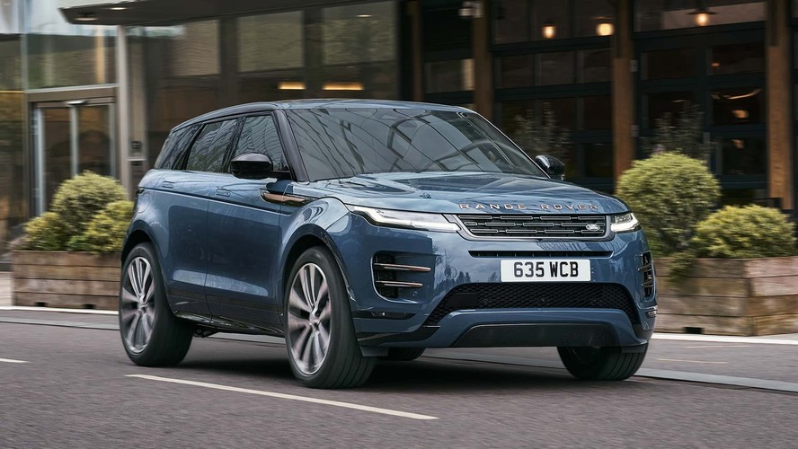 Range Rover Evoque em estrada