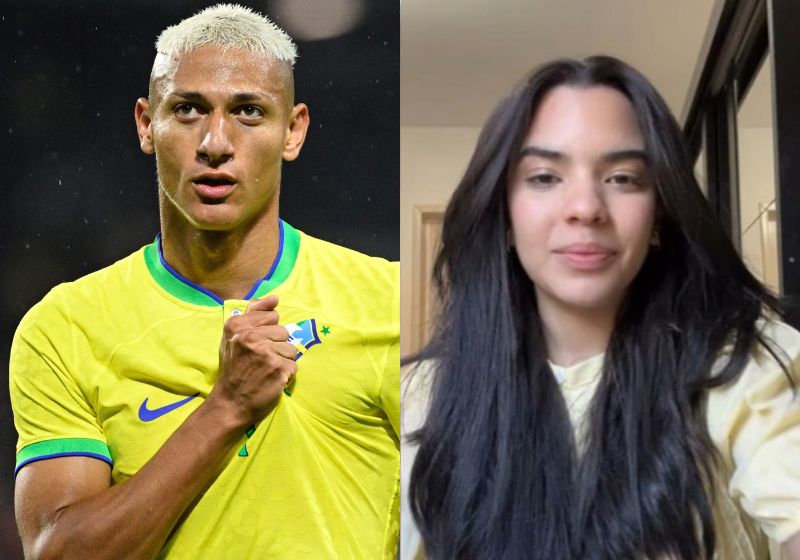 Richarlison durante partida de futebol