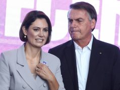 Michelle Bolsonaro e Jair Bolsonaro