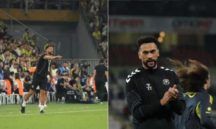 Steven Caulker durante passagem pelo futebol turco
