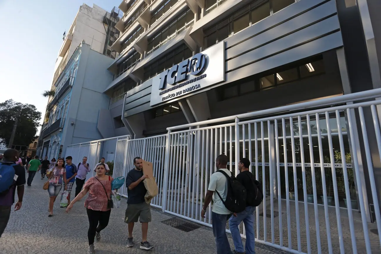 Fachada do Tribunal de Contas do Estado do Rio de Janeiro