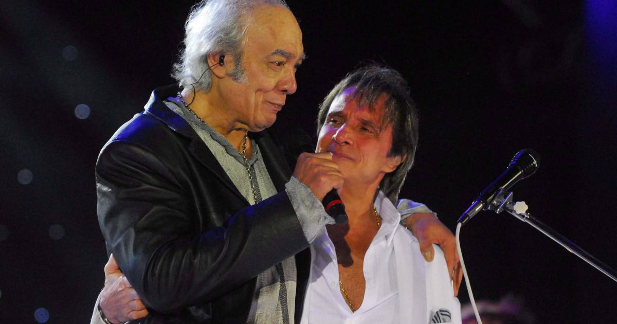 Roberto Carlos e Erasmo Carlos juntos