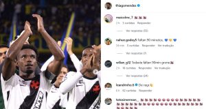 Montagem de Thiago Mendes rasgando o escudo do Boca Juniors